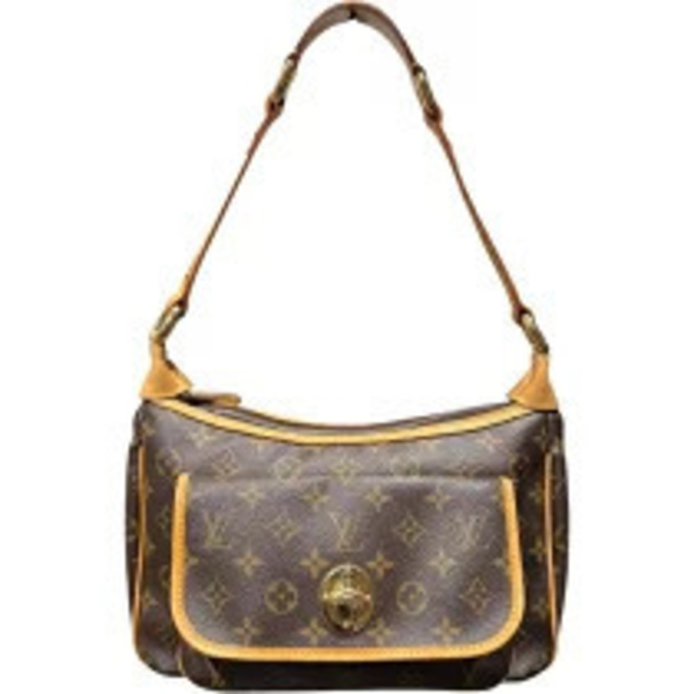Louis Vuitton Tikal Brown Monogram Canvas Handbag